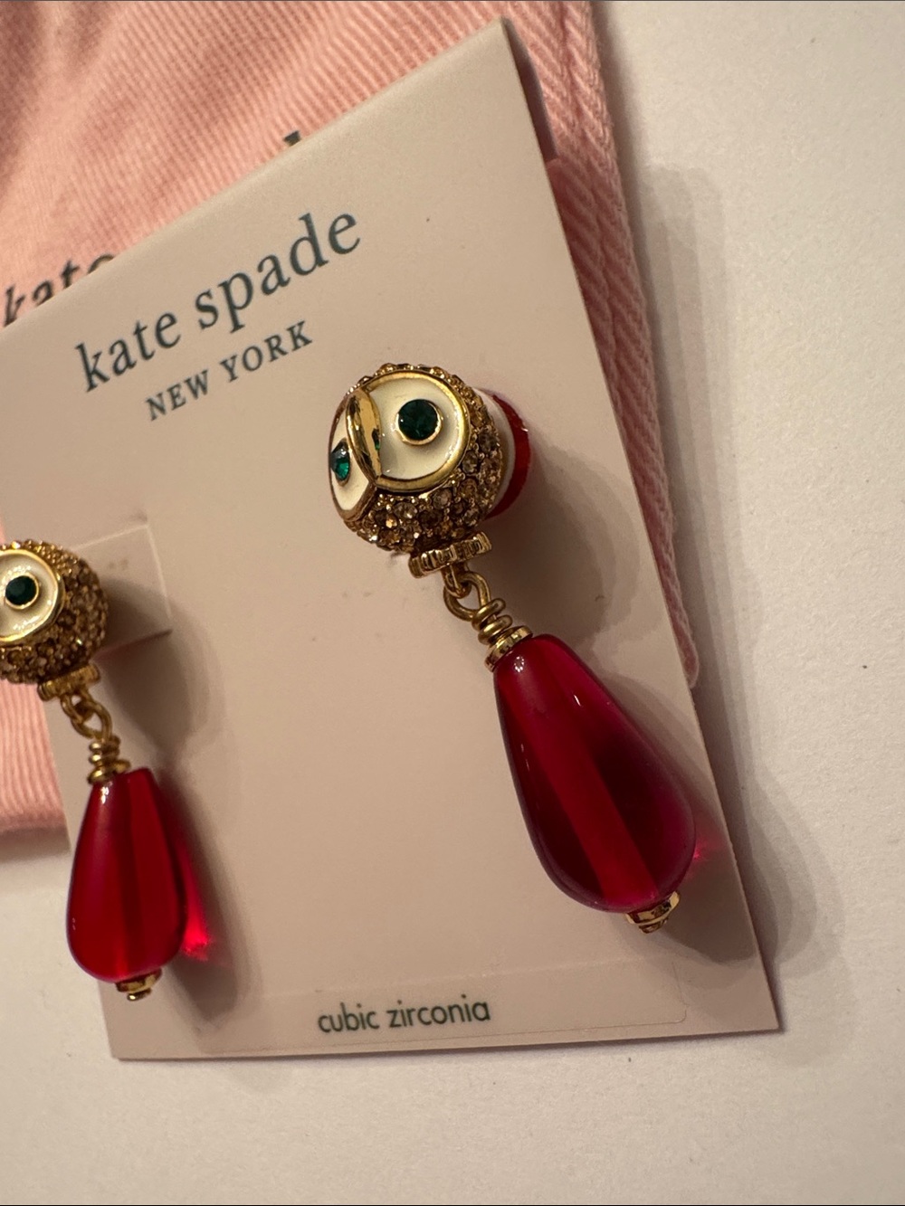 Kate Spade - Night Bird Drop Earrings - Picture 3 of 5